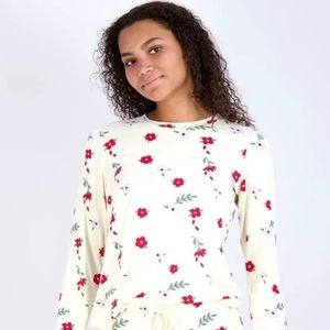 ❤️Real Essentials Floral Print Long Sleeve Shirt Top Size 2XL